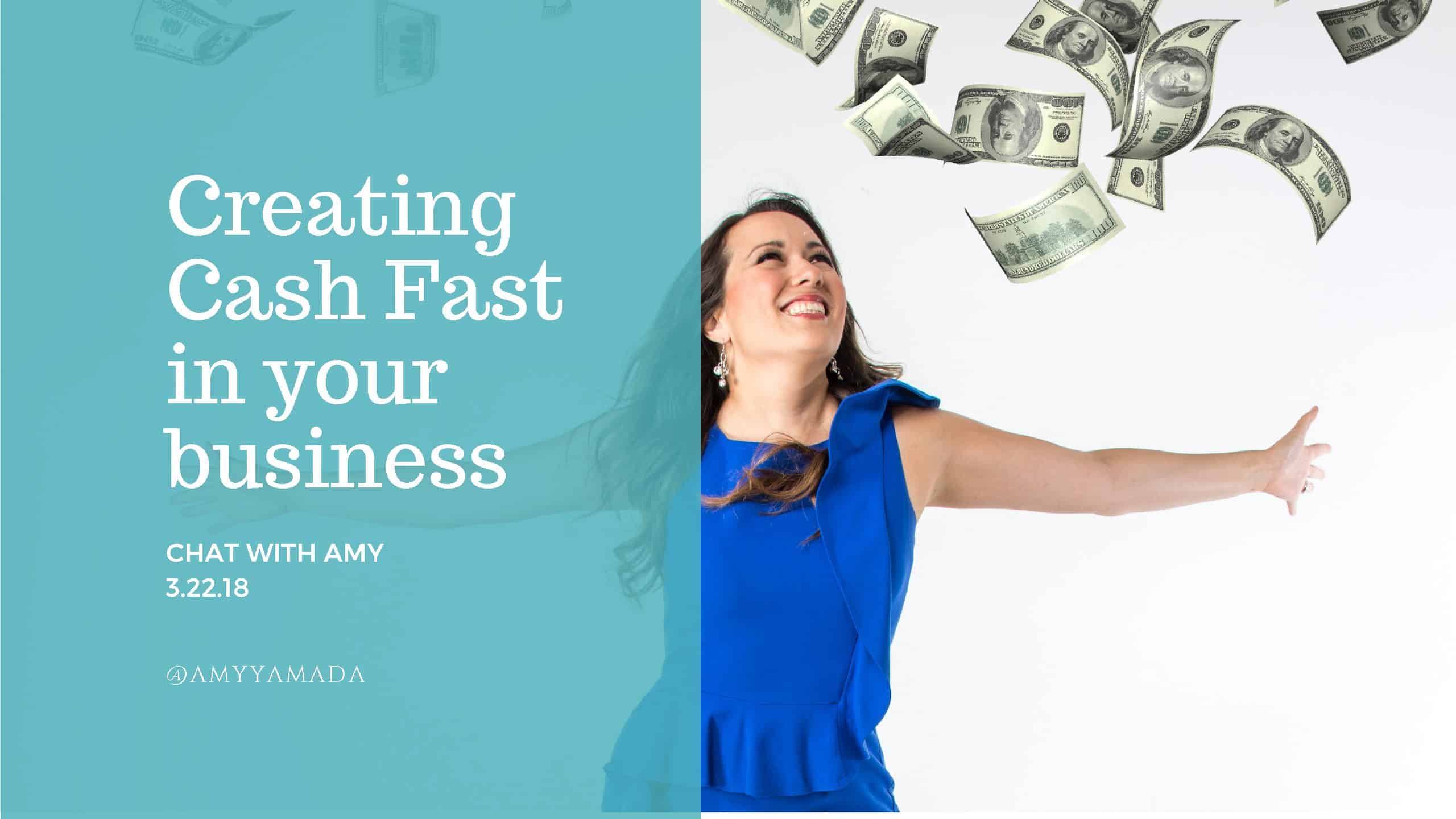 Creating cash FAST in your business